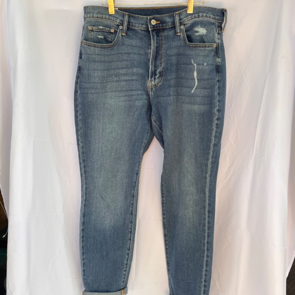 Men's Abercrombie & Fitch Athletic Slim Jeans Blue 34x32